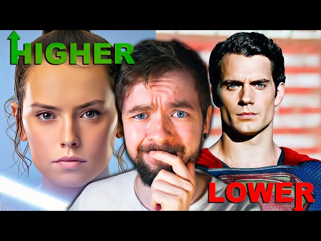 HIGHER OR LOWER but it's movie earnings