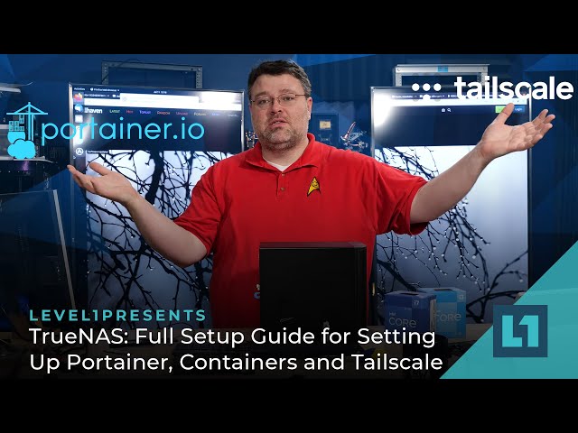 TrueNAS: Full Setup Guide for Setting Up Portainer, Containers and Tailscale #Ultimatehomeserver