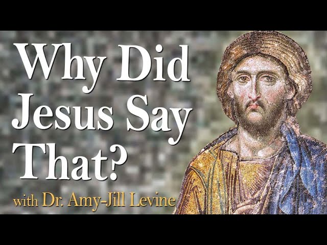 Why Did Jesus Say That? - Dr. Amy-Jill Levine on LIFE Today Live