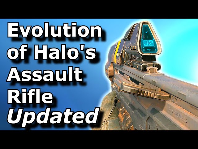 The Evolution of Halo's Assault rifle | Let's look at every version of the Halo weapon