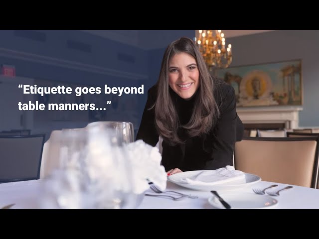 Beyond Table Manners: HGSE Alum Builds Confidence and Community through Etiquette