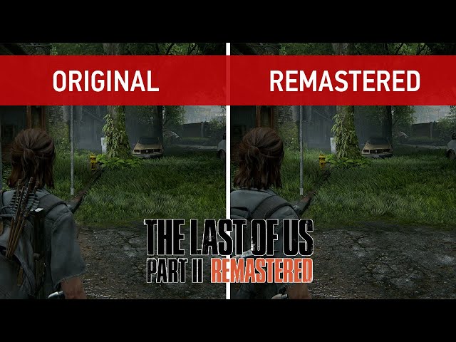 The Last of Us Part 2 Remastered Comparison - Original (PS5) vs. Remastered (Fidelity & Performance)