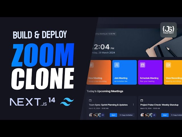 Build and Deploy a Full Stack Video Conferencing App with Next JS