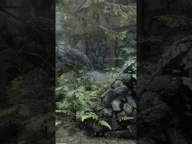 Skyrim 2023 Photorealistic Remake  - Beautiful 4k Atmospheric Rocks ..  #skyrim2023  #photorealism