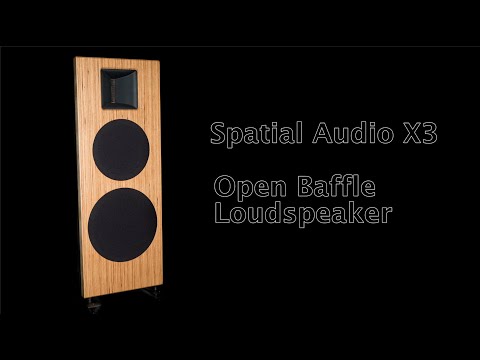 Spatial Audio X3 Open Baffle Loudspeaker