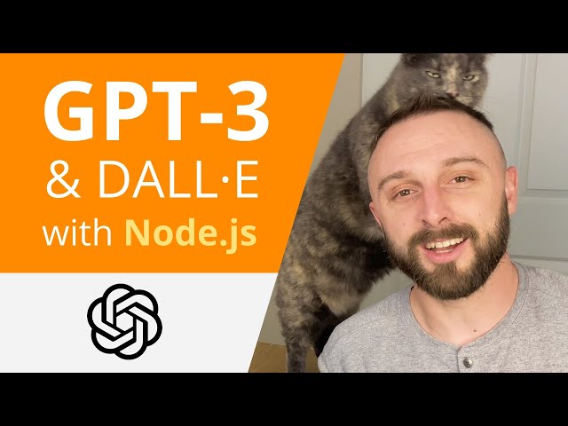 OpenAI With JavaScript (GPT-3 and DALL-E in Node.js)