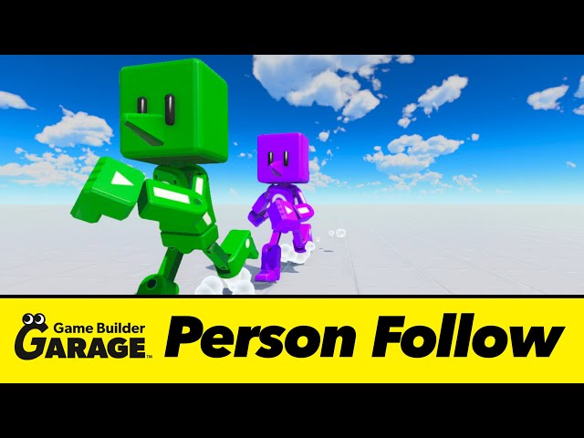 How To Make a Following PERSON / Enemy in Game Builder Garage (Tutorial)