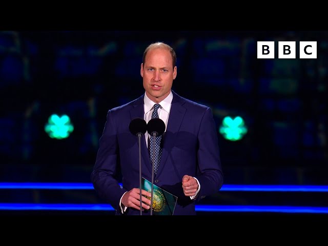 Prince William's moving speech for King Charles III | Coronation Concert at Windsor Castle - BBC