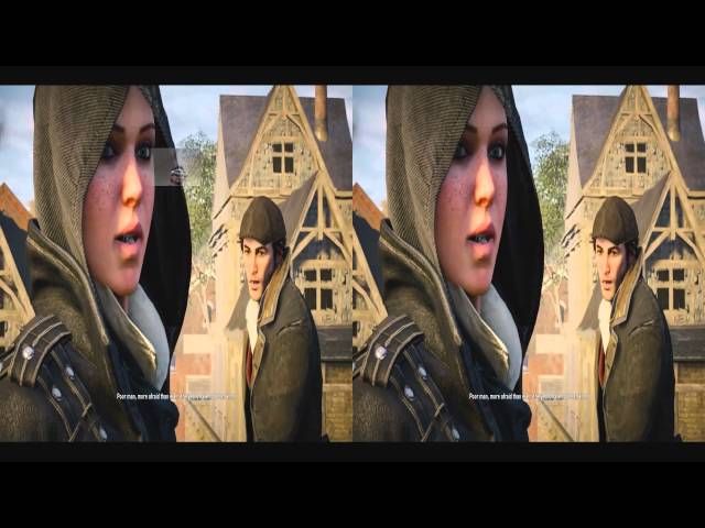 Assassin's Creed Syndicate VR : PC 1080p SBS TriDef 3D ST1080 HMD Zeiss Tracking