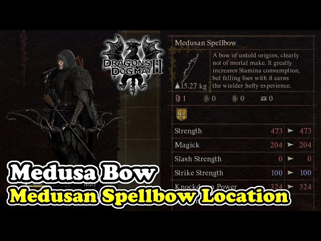 Dragon's Dogma 2 Medusan Spellbow Location (Medusa Bow)
