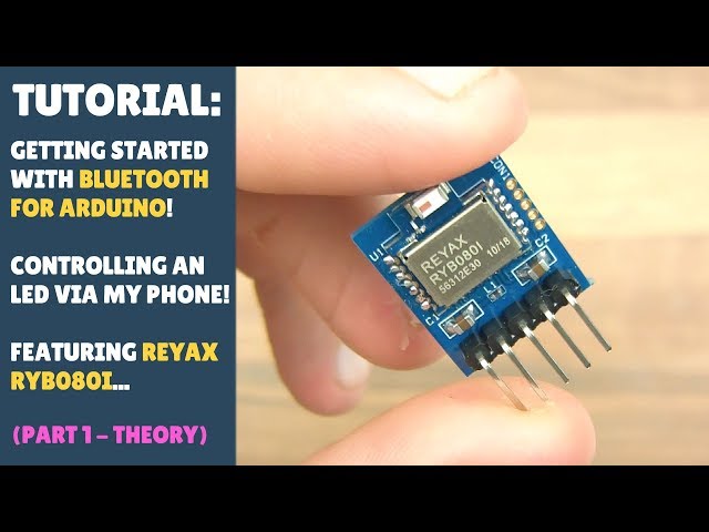 TUTORIAL: Simple Bluetooth Module Arduino / Android / Reyax RYB080I & RGB LED Control BLE Part 1