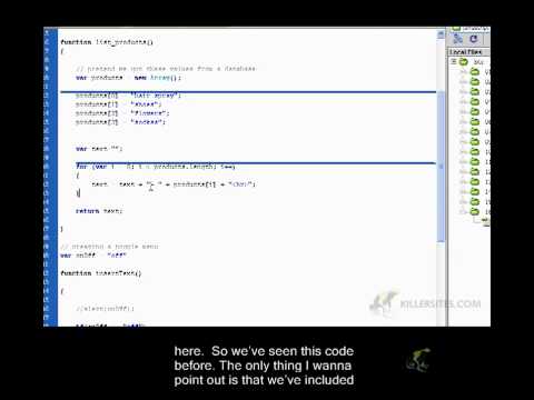 Javascript and jQuery Closed Captioned Videos