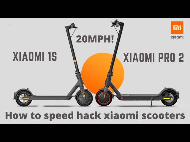 How to speed hack your Xiaomi pro 2 + 1S scooter - 20 MPH!