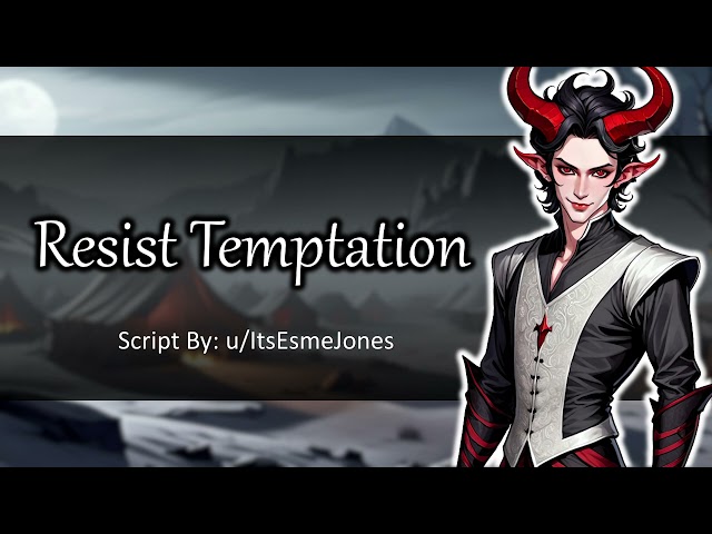 Resist Temptation [Angel x Demon] [SPICY/Flirting] [Fantasy] [Oh No, He's Hot] [M4A]