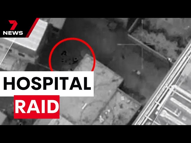 Israeli forces raid Gaza's biggest hospital | 7 News Australia