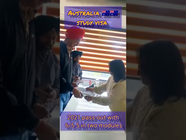 Congratulations Pushpender Singh - Australia Student Visa Success Story - #australiastudyvisa