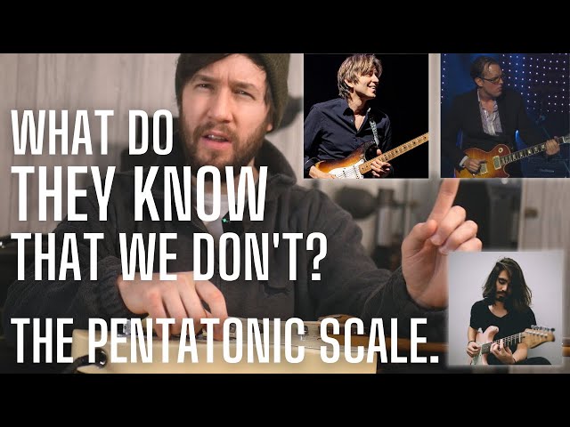 You're Not BETTER Than the Pentatonic Scale - What the PROS Practice