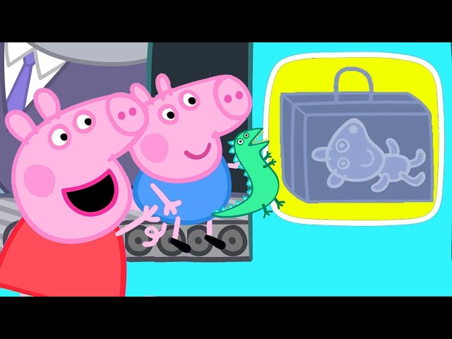 Peppa Pig Flying on Holiday | Family Kids Cartoon
