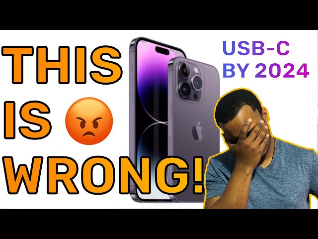 EU Forces USB-C on Apple iPhone by 2024!