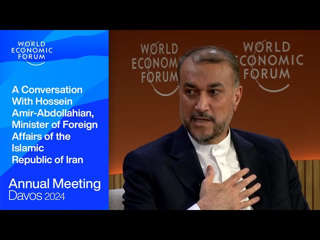 A Conversation With Hossein Amir-Abdollahian, Minister of Foreign Affairs, Islamic Republic of Iran