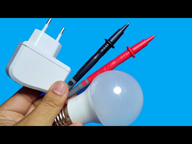 Don't Throw That Old LED Bulb and  Old Charger Away!  This Tool will be Very Useful
