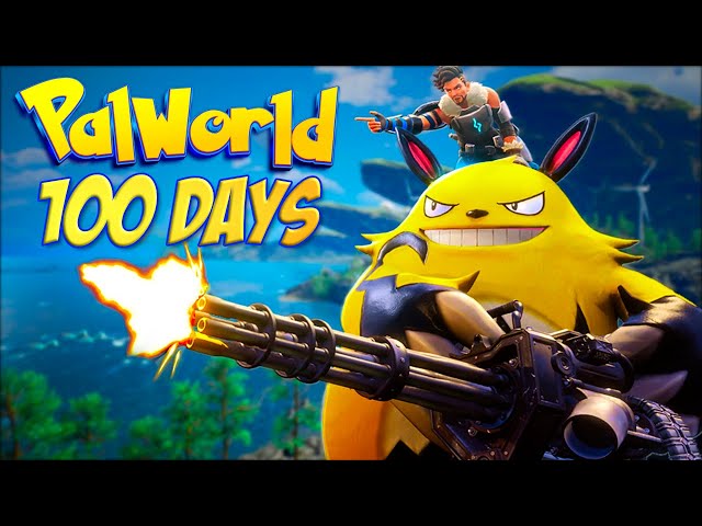 I Have 100 Days to Catch Every Pal in Palworld!