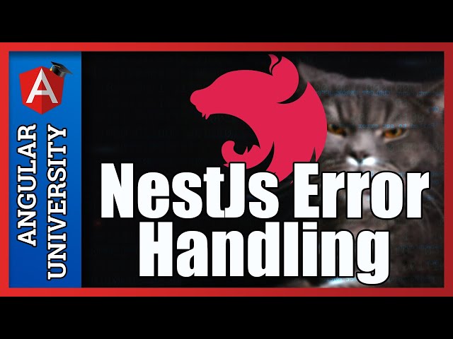 💥 Introduction to NestJs Error Handling