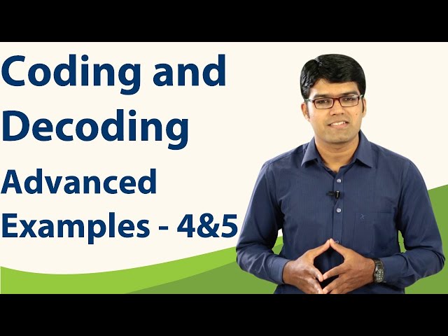 Coding and Decoding | Advanced Example 4 & 5 | Latest Model | TalentSprint