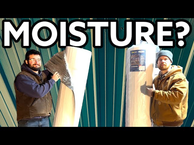 Insulating our ceiling in our steel building/garage... What causes moisture in your shop? Explained.