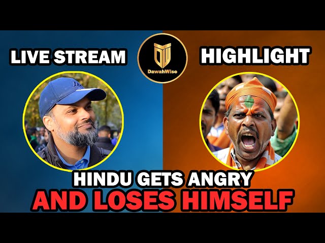 Hindu Gets Caught Out By Muslim | Hashim | Live Stream