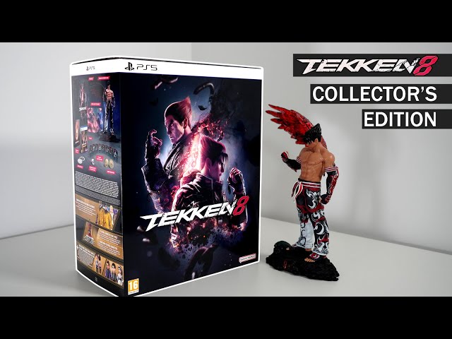 Unboxing TEKKEN 8 Collector's Ultimate Edition with Exclusive Collectibles & Gameplay