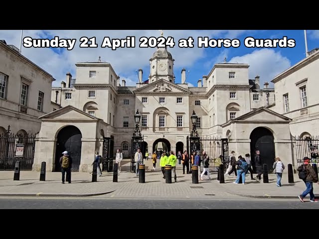 LATEST UPDATE from Horse Guards! NO KING’S GUARD, NO HORSE GUARD Due to Marathon #horseguardsparade