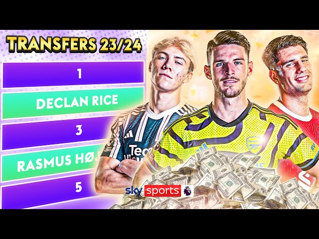 Can you name the 10 most EXPENSIVE Premier League transfers of the season!? 💰👀 | Saturday Social