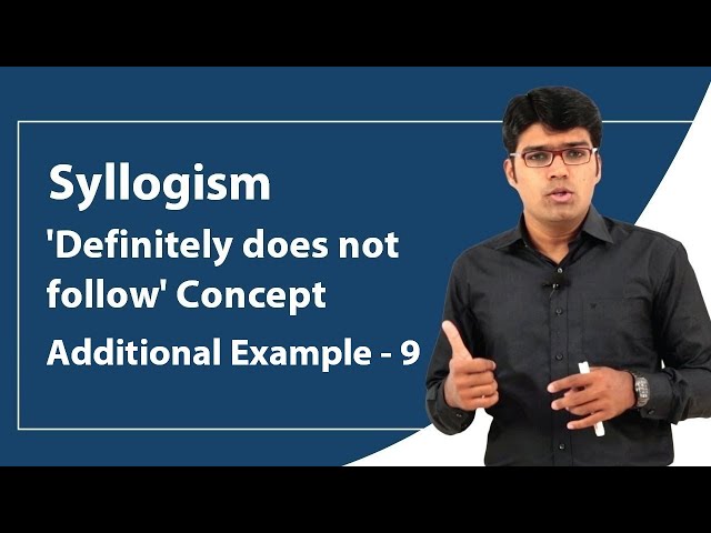 Syllogism | Additional Example - 9 | Reasoning Ability | TalentSprint Aptitude Prep