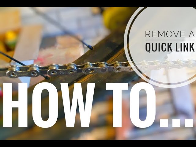 HOW TO remove a quick link without a tool!!!!! **EASY**