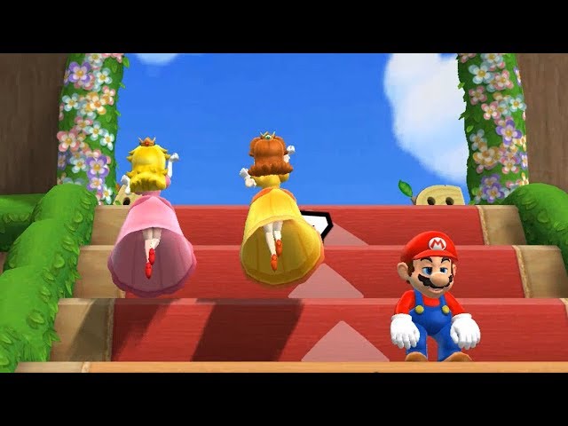 Mario Party 9 Step It Up - Peach vs Daisy vs Mario vs Luigi Master Difficulty| Cartoons Mee