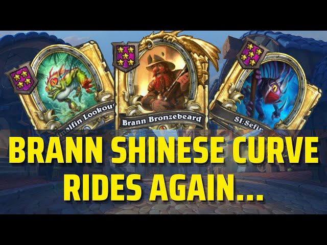 Brann Shinese Curve Rides Again! | Hearthstone Battlegrounds Gameplay | Patch 21.3 | bofur_hs