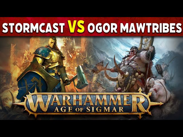 Stormcast Eternals vs Ogor Mawtribes Age of Sigmar Battle Report