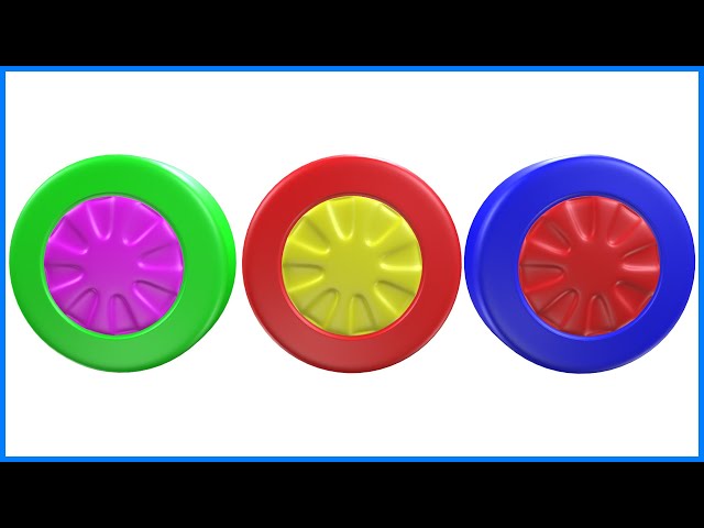 Colour Names | Educational Animation for Kids | Colours Learning Video for Toddlers | Learn Colors