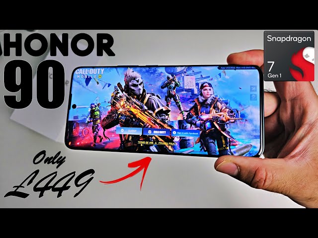 Honor 90 Review - SD 7 Gen1 - 200MP Camera - Only £449 - ANY Good?