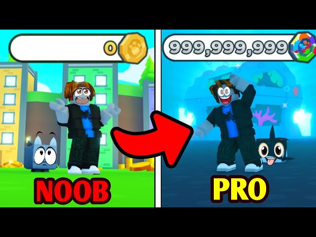 CAN i BEAT Pet Simulator X in ### MINS with ONLY 800 ROBUX!? (NOOB to PRO)