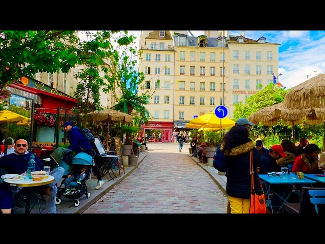 France 🇫🇷 Paris 2024 MAY Best time to visit HDR walking tour | paris famous places town tour 4k NEW