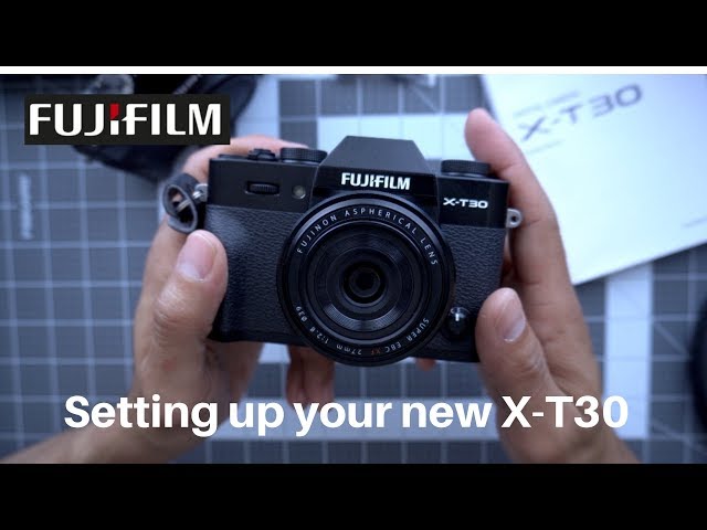 Setting up Your NEW Fujifilm X-T30!