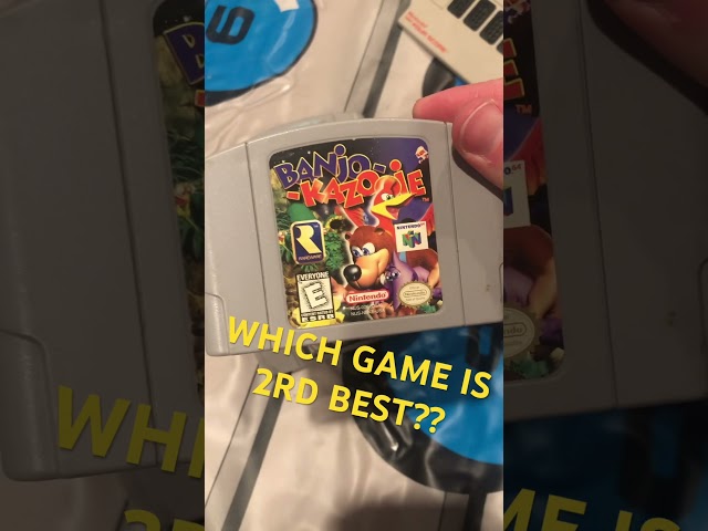 Which of these N64 games is SECOND BEST?? (Part 2!)