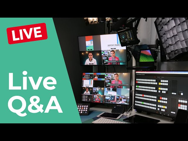 🔴 Live Q&A! Answering your questions about livestreaming gear!