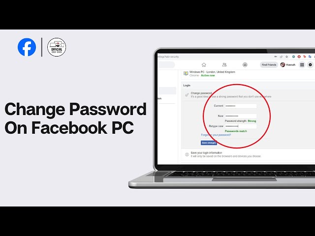 How To Change Password On Facebook PC (2024)