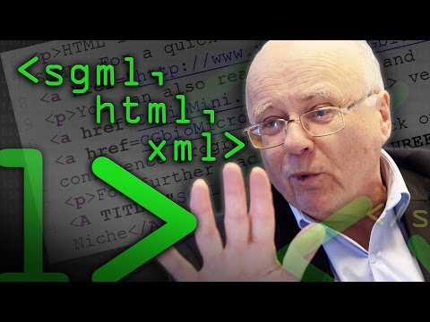 SGML HTML XML