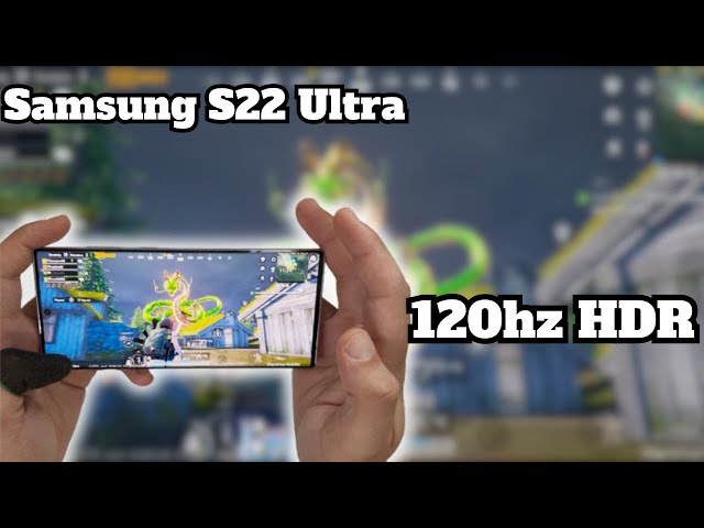 Samsung S22 Ultra - Pubg Mobile Graphic Test 2023 | HDR Extreme | 120hz #pubgmobile #bgmi #s22ultra
