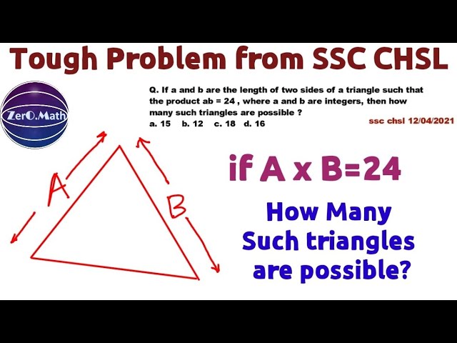 SSC CHSL 2021 Challenging Question | Geometry  | Zero math | In English