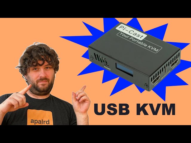 Use your LAPTOP as a KVM! The Pi-Cast USB KVM